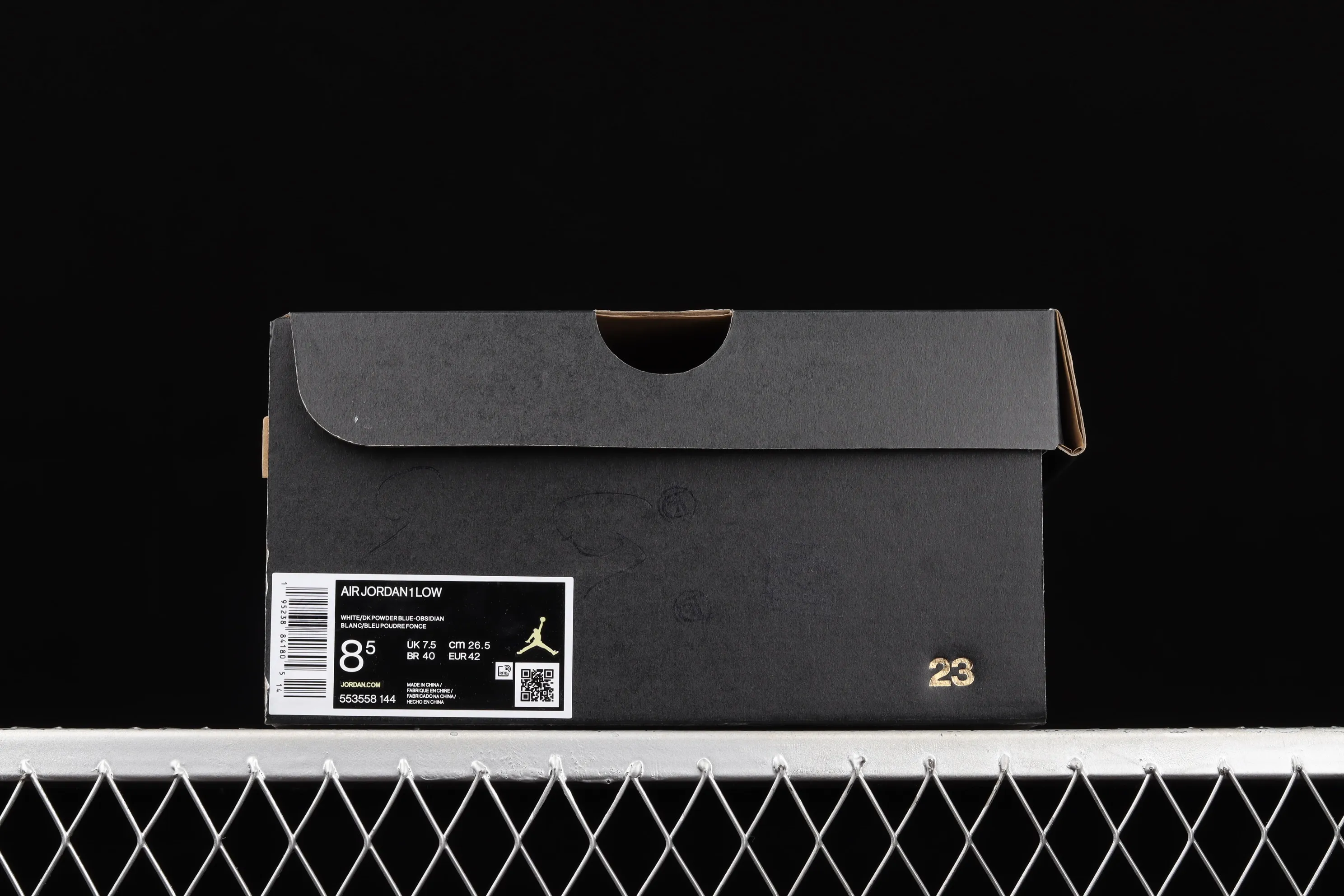 All categories Air Jordan Jordan series basketball shoes Air Jordan 1 Low G version pure original Air Jordan 1 Low AJ1 Joe 1 North Carolina blue low-top cultural and leisure sports sneakers 553558-144